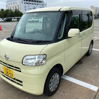 H22年　ダイハツ　タント　後ろ自動ドア　車検令和5年6月　関西から　宜野湾に　錆なしの画像