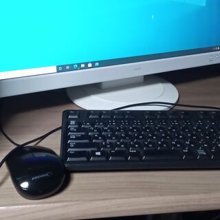 富士通　D750/AX 　Win10Pro64入　モニタ23インチ、キーボード、マウス付　の画像