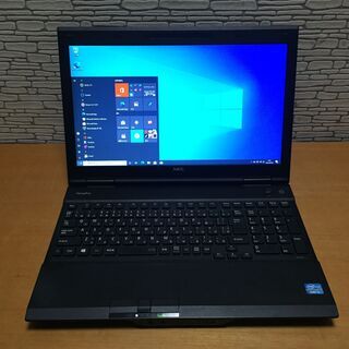 NEC VersaPro VK26TX-G  i5-3230M ＠2.60GHz 4GB 15.6ワイド DVDマルチ 高速SSD240GB 
