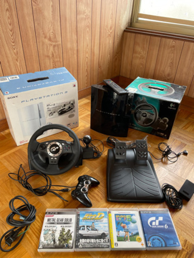 PS3初期型20GB?ロジクールハンコンセット！