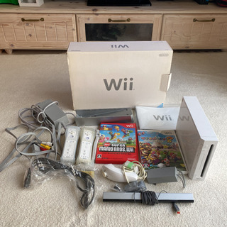 Wii 本体 ソフト2本 マリオパーティ スーパーマリオ