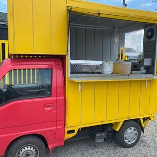 キッチンカー　スバル　軽　キャブオーバ　移動販売の画像
