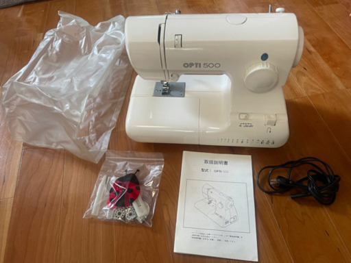 受け渡し予定者が決まりました。OPTI 500 ミシン中古一式
