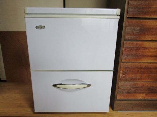 Haier　JF-ND110A 電気冷凍庫 冷凍ストッカー　上開き\u0026引出し式 2段式 107Ｌ