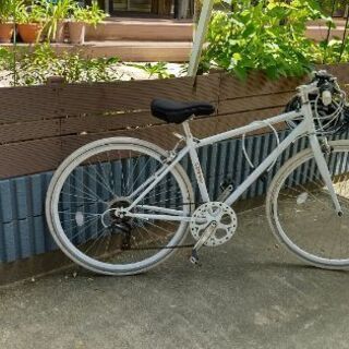 27インチ自転車ホワイト