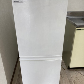 SHARP 冷蔵庫　SJ-T14R-W