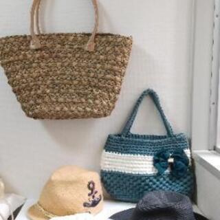 美品★バック 帽子セット