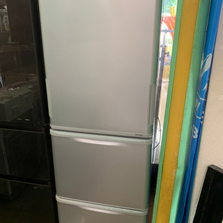 SHARP SJ-W351E-S 冷蔵庫 350L・どっちもドア 2019年製