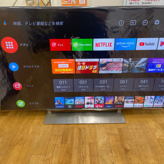 SONY製★49型4K対応androidTV★1年間保証付き