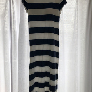 UNIQLOカップ付ロングワンピース