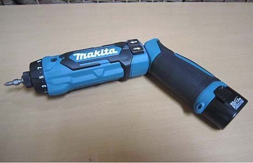 マキタ 7.2V 充電式ペンドライバドリル DF012DSHX 青 充電器、バッテリ2個付き 電動工具 makita 札幌市 白石区 東札幌