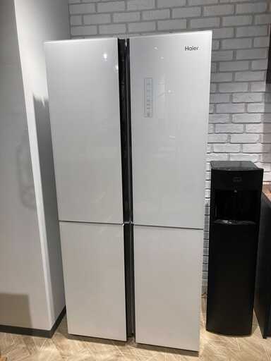★7/11まで！【美品】2019年製　ハイアール【 468L 4ドア冷蔵庫 ホワイト 】JR-NF468A-W