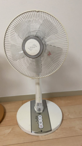 リモコン付き扇風機　SANYO