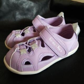 branshes ブランシェス 女の子靴 16cm サンダルの画像