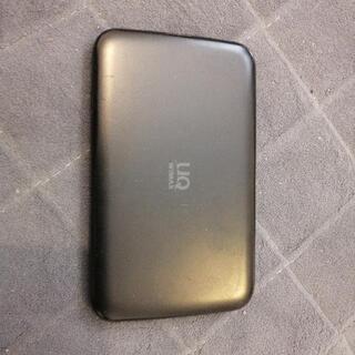 WiMAX WX02とクレードルの画像