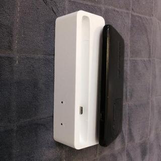 WiMAX WX02とクレードルの画像