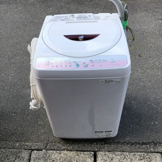 引き取り限定　シャープ　洗濯機　ES-GE60L 2012年の画像