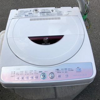引き取り限定　シャープ　洗濯機　ES-GE60L 2012年の画像