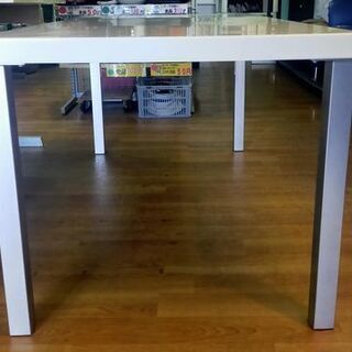 【着払い対応可能！！旧鹿児島市内送料無料】 リサイクルストアスターズ城西店ニトリ　ダイニングテーブル　ホワイトの画像