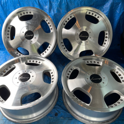 レアシング　Leasing 18インチ　ハイエースなど　6穴