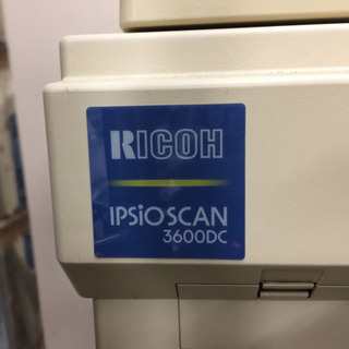 リコースキャナーIPSiOSCAN 3600DC 完動品あげますの画像