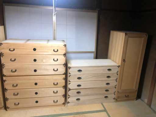 桐箪笥5点セット