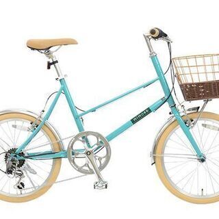 10/5商談中【愛品倶楽部柏店】cyma 20インチ 自転車 mimosa(ミモザ) ミニベロ ジェードグリーン 【問合わせ番号：122-042684 002】の画像