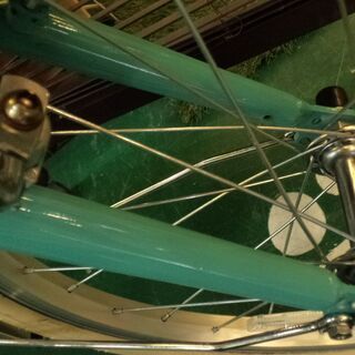 10/5商談中【愛品倶楽部柏店】cyma 20インチ 自転車 mimosa(ミモザ) ミニベロ ジェードグリーン 【問合わせ番号：122-042684 002】の画像