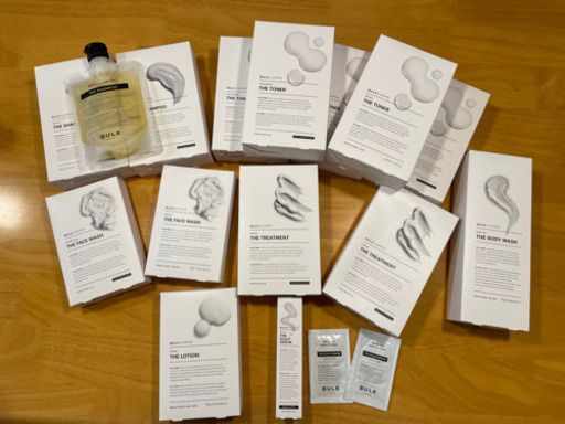 BULKHOMME  シャンプー トリートメント ボディソープ 洗顔 化粧水 乳液 頭皮用美容液