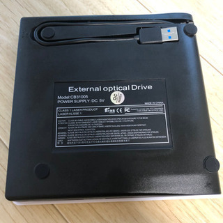 【ほぼ新品！】CD,DVD読み込み外付けドライブの画像