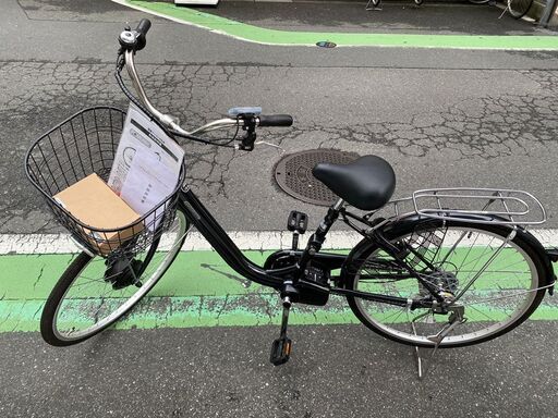 美品　電動アシスト自転車　2021年製　W022