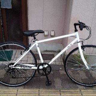 700c クロスバイク 6speed/ホワイト