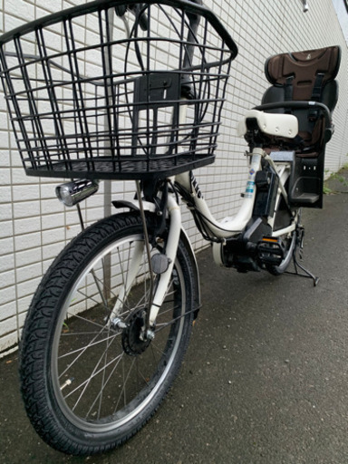 ブリジストン　BIKKE2 ホワイト　新基準　電動アシスト自転車