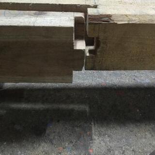 材木　三寸角　金輪継ぎ材　7650mmの画像