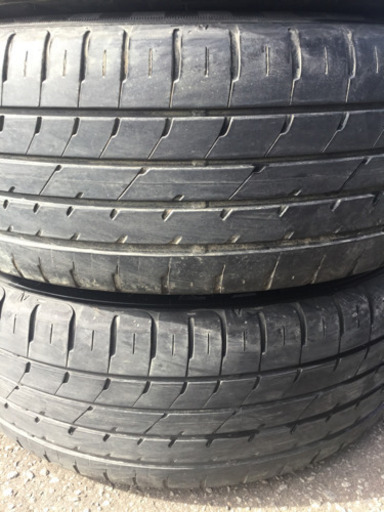 社外18インチ 6H139.7 7.5J+21 225/55R18 4本セット