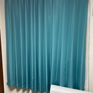 ニトリ　カーテン　レースカーテン付き