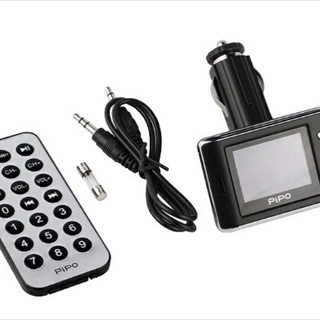 リモコン付き スマホ 12/24車対応 MP3・FMトランスミッター コンパクトサイズ ss501「新品」の画像