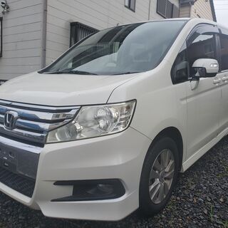 ★4WD★2011ステップワゴンスパーダ★HDDインターナビ/両側パワースライドドア/バックカメラ/ETC★予備検査渡し★乗出し価格45万★の画像