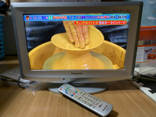 【カード付き】Panasonic １７インチ　VIERA