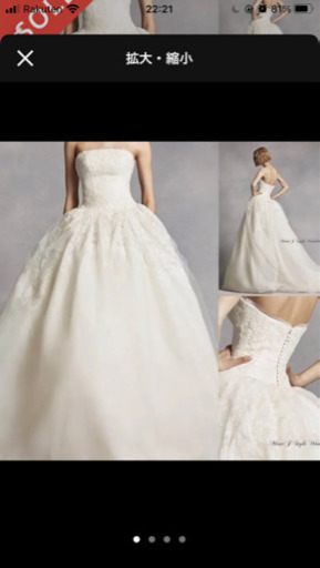 White by Vera Wang ウエディングドレス