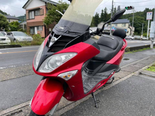 ★お支払総額4.8万円★ SYM RV125i  社外マフラー！ハンドル！ ちょいカスタム♪ 車格大きくらくらく通勤♪ 走行テスト済み 関東圏内即日配送可能です！