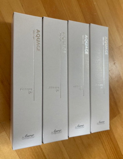 幹細胞アクアージュオールインワンジェル4本セット