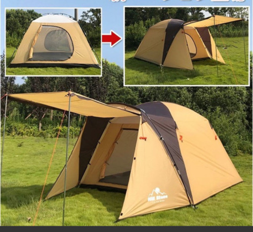 【美品】季節到来！急いで！！ツールームドームテント！