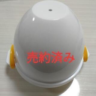 レンジでらくチンゆでたまご