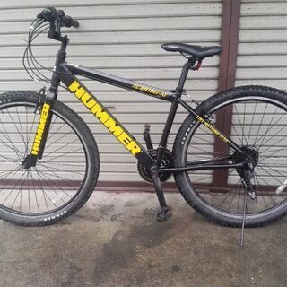 マウンテンバイク HAMMER AL-2918ER-AE 18段変速 ブラック 配送無料