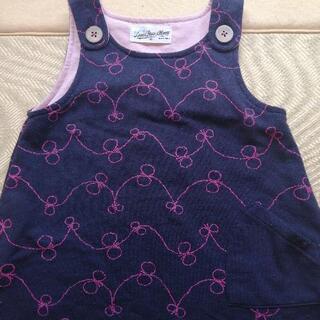 サイズ90  ラブアンドピースマネー　ジャンパースカートの画像