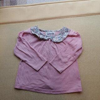 サイズ90 ラブアンドピースマネー　襟付きトップス