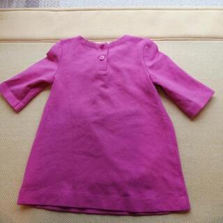 サイズ80 babyGAP　リボンワンピースの画像