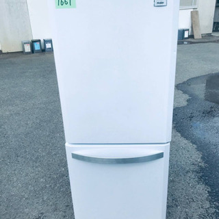 ①1661番 Haier✨冷凍冷蔵庫✨JR-NF140K‼️