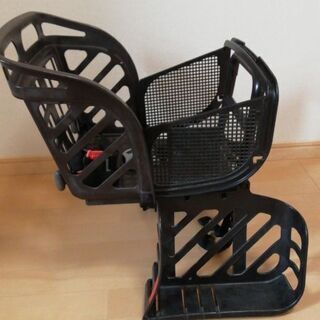 自転車　うしろ　子供乗せ　チャイルドシート　荷物のせの画像